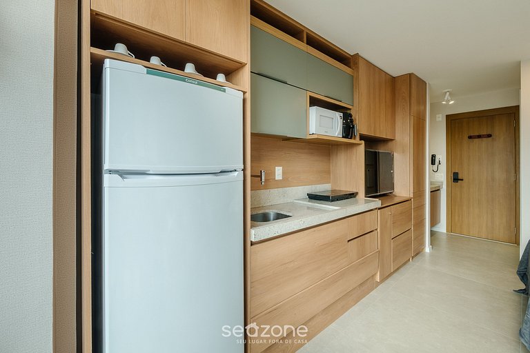 Estudio en cond. c/ piscina, cerca del mar LIV1007