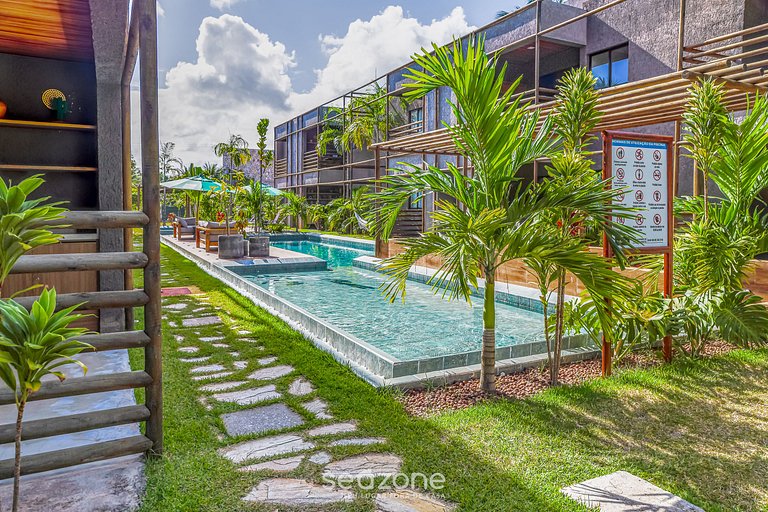 Estudio en Cond. c/piscina cerca la playa CVKB0006