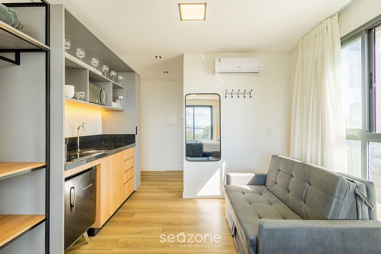 Estúdio Vista Mar a 50m da Praia PSO0504