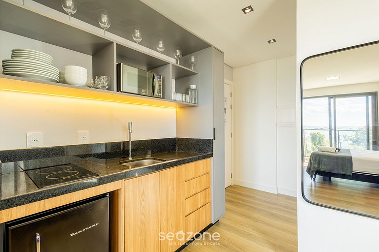 Estúdio Vista Mar a 50m da Praia PSO0504