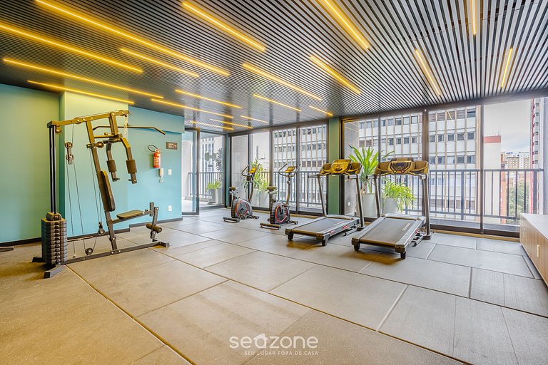 Estudio en Cond. c/piscina cerca del metro ENP0607