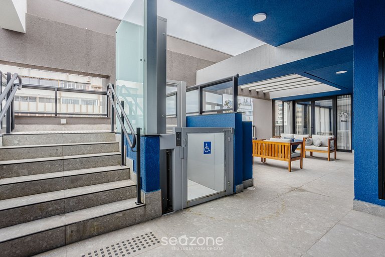 Moderno c/ piscina próximo ao metrô ENP0607