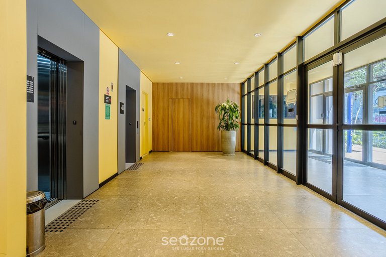 Estudio en Cond. c/piscina cerca del metro ENP0607