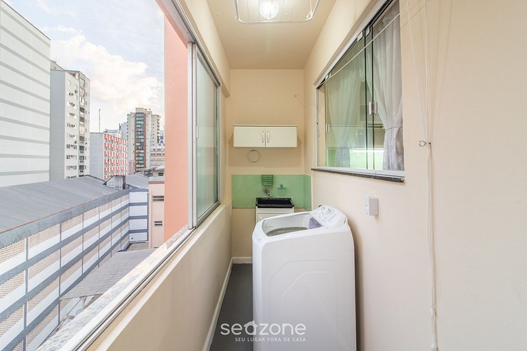 Apto Vista Mar Lateral a 50m da Praia MRD0061