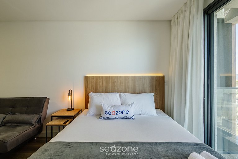 Studio a pasos del mar con balcón y vista PSO0905