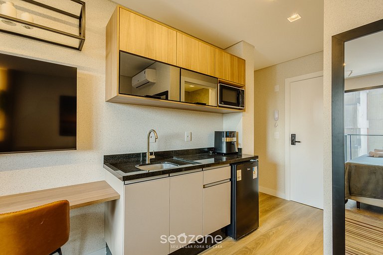 Apto c/ varanda e vista mar, Penha - PSOB0607