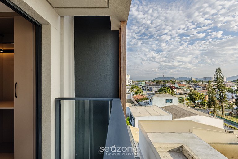 Apto c/ vista lateral al mar, Penha PSOA0607