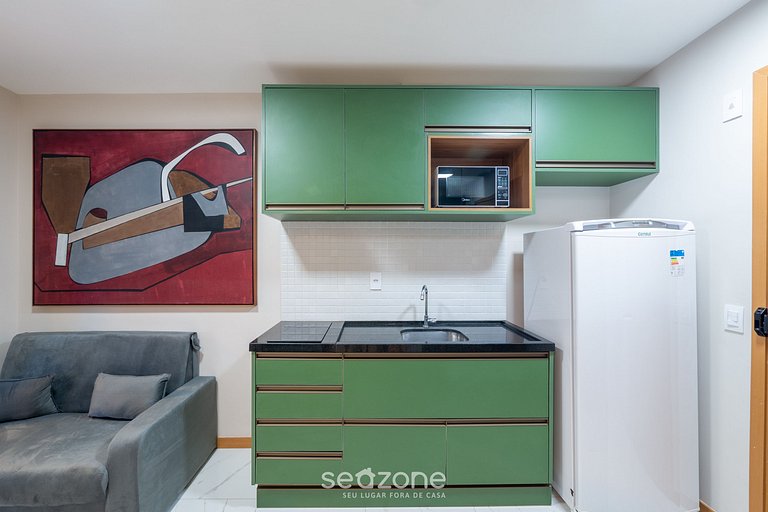 Apto 1 dormitorio c/ aire 120m de la playa ESB0310