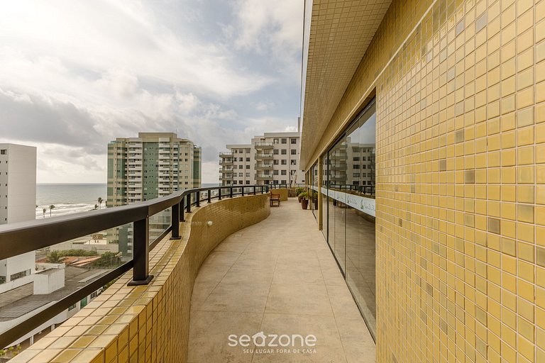 Apto Vista Mar a 400m da Praia PZO0907