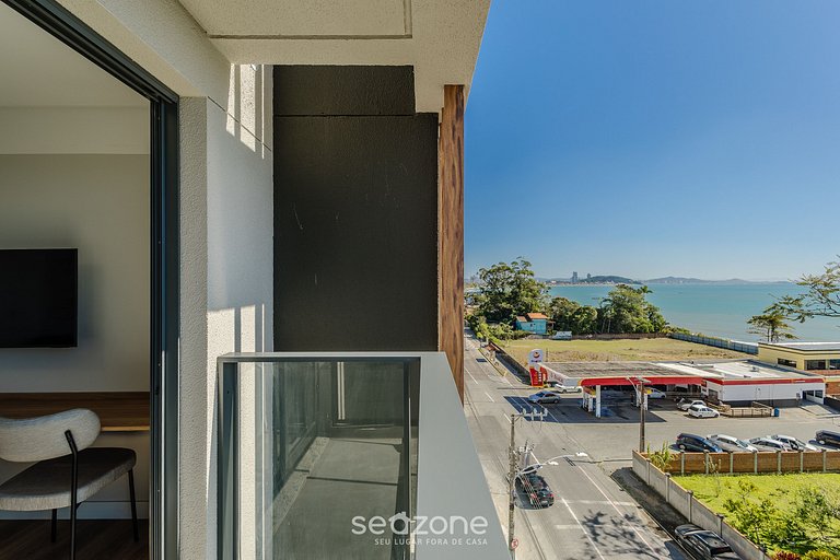 Estudio c/ vista al mar y balcón en Penha PSO0603