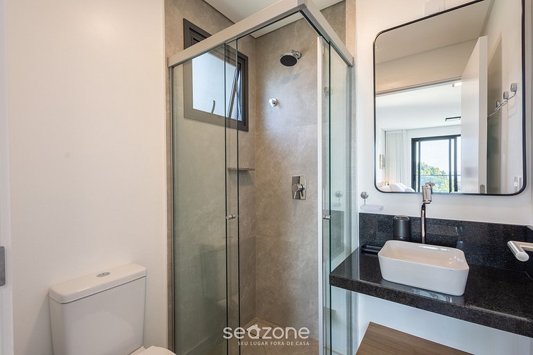 Estúdio Vista Frente Mar 50m da Praia PSO0501