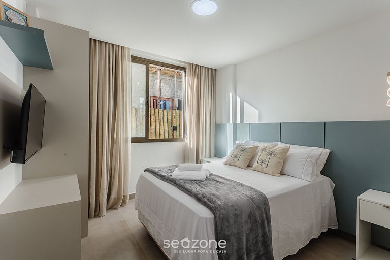 Apto vista piscina y a minutos del mar VLL0001