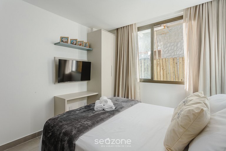 Apto vista piscina y a minutos del mar VLL0001