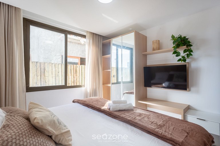 Apto vista piscina y a minutos del mar VLL0001