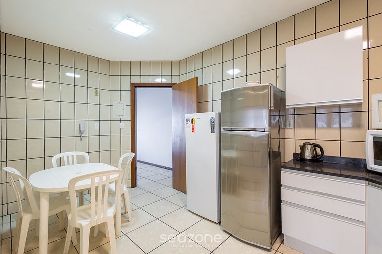 Apto Beira-Mar c/ Vista p/ Praia VTE0301