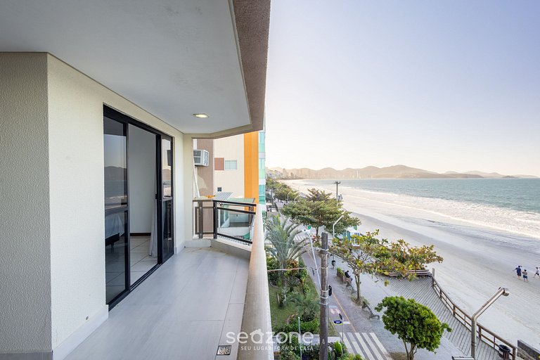 Apto Beira-Mar c/ Vista p/ Praia VTE0301