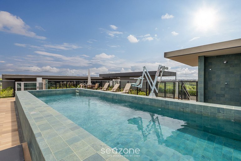 Apto em Cond. c/ piscina em Brasília GET0805