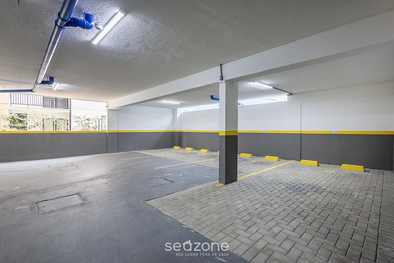 Apto 2Q c/ piscina e churrasq. 500m do Mar MCB1001