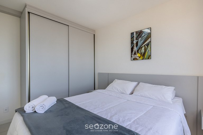 Depto 2D c/ piscina y parrilla 500m mar MCB1001