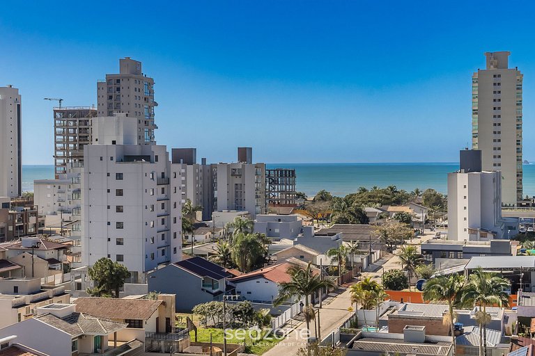 Apto 2Q c/ piscina e churrasq. 500m do Mar MCB1001