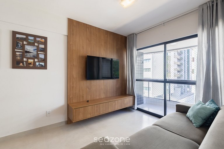 Apto c/ balcón a 500m de la playa - EII0304