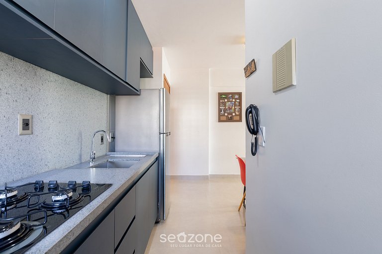 Apto c/ balcón a 500m de la playa - EII0304