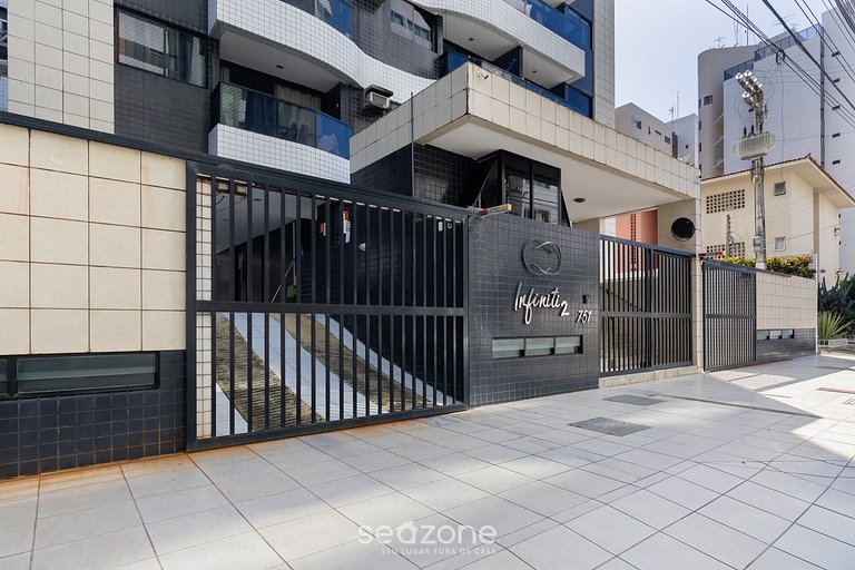 Apto c/ varanda a 500m da Praia - EII0304