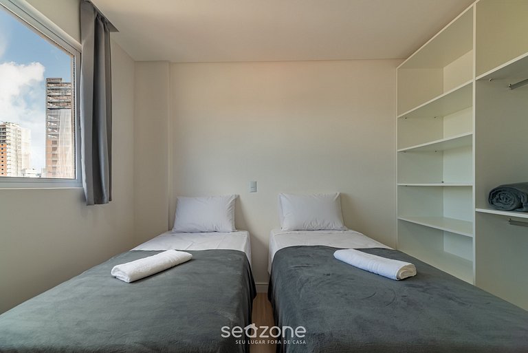 Aptos c/ churrasqueira perto da praia CII0601