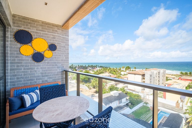 Studio c/ vista al mar en cond. c/ piscina RGF0711