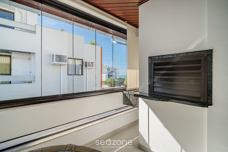 Apto c/ Churrasqueira a 100m da Praia CSC0212