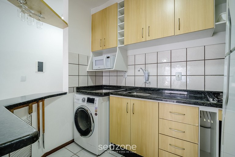 Apto c/ Churrasqueira a 100m da Praia CSC0212