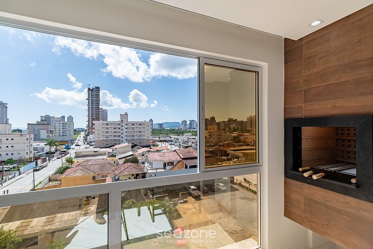 Apto cómodo cerca de la playa de Perequê CII0602