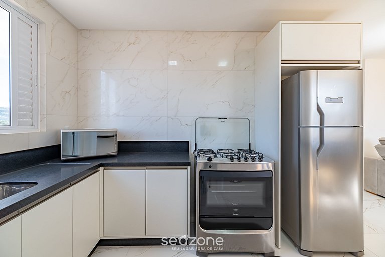 Apto cómodo cerca de la playa de Perequê CII0602