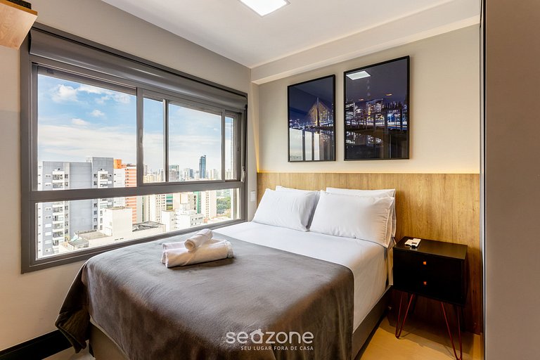 Estudio c/balcón a 450m del Allianz Parque DIO1602