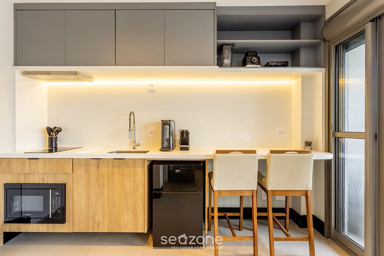 Estudio c/balcón a 450m del Allianz Parque DIO1602