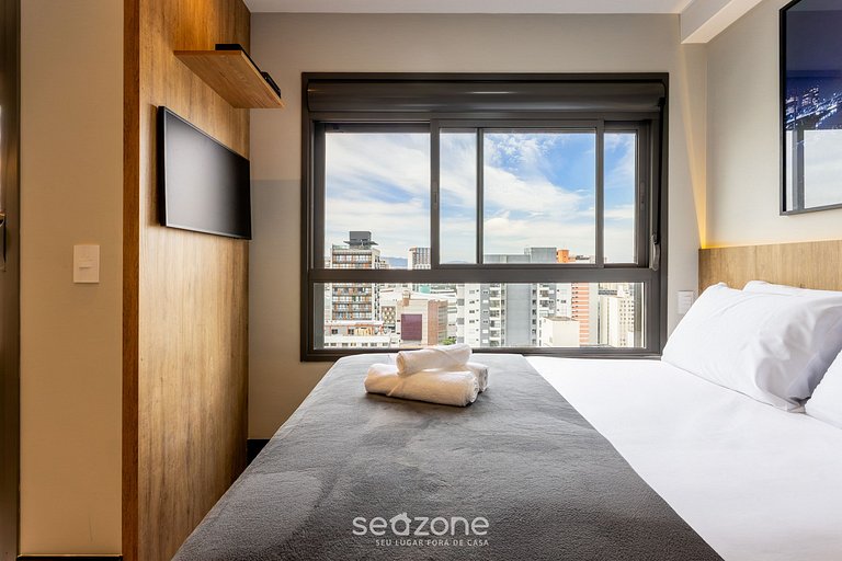 Confort c/balcón a 450m del Allianz Parque DIO1602