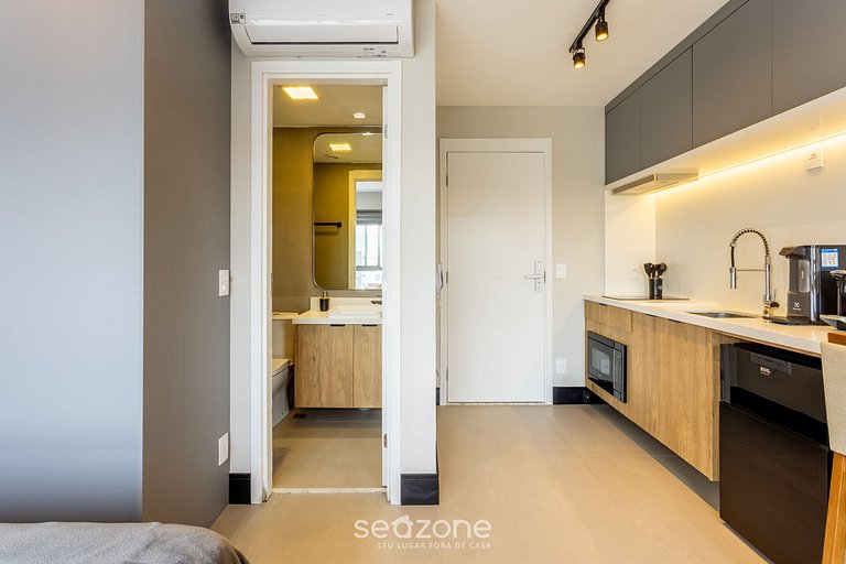 Estudio c/balcón a 450m del Allianz Parque DIO1602