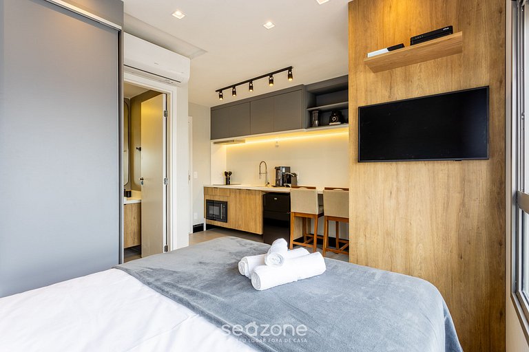 Estudio c/balcón a 450m del Allianz Parque DIO1602