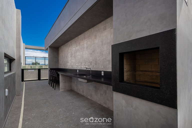 Estudio en Cond. con piscina en Floripa OGD0401