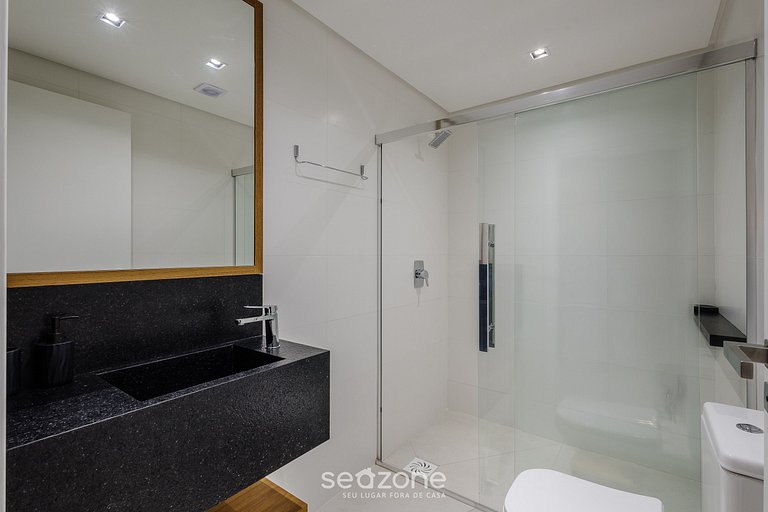 Estudio en Cond. con piscina en Floripa OGD0401