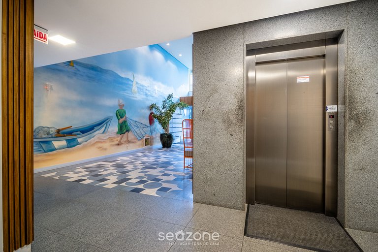 Apto novo e moderno 200m da praia de Jurerê JRR303