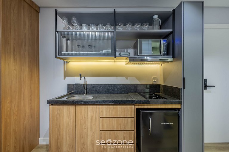 Estudio c/ balcón a pasos del mar en Penha PSO0305