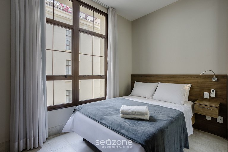 Estudio moderno a 600m de Est. da Luz - JQP0521