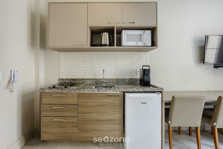 Studio moderno a 600m da Estação da Luz - JQP0521