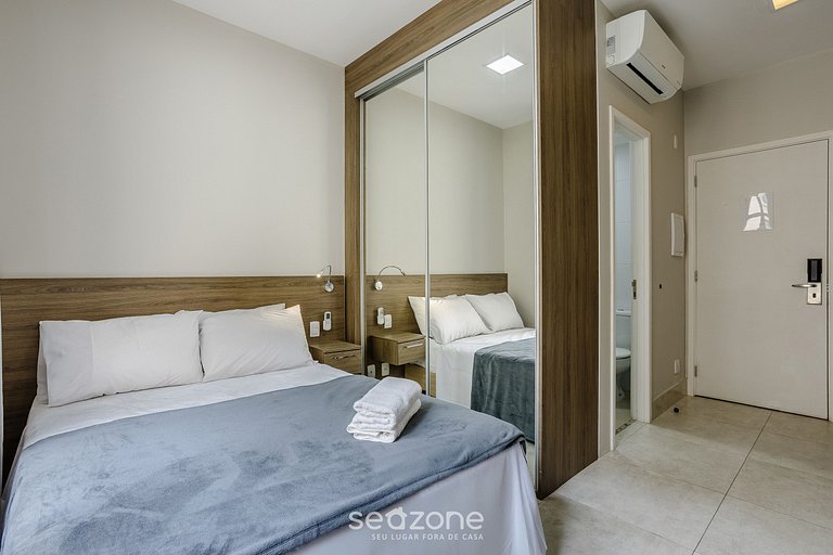 Studio moderno a 600m da Estação da Luz - JQP0521