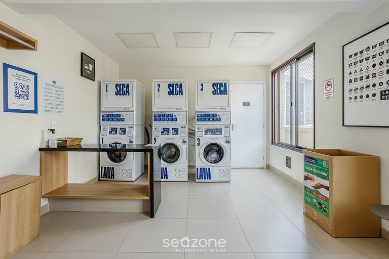 Estudio moderno a 600m de Est. da Luz - JQP0521