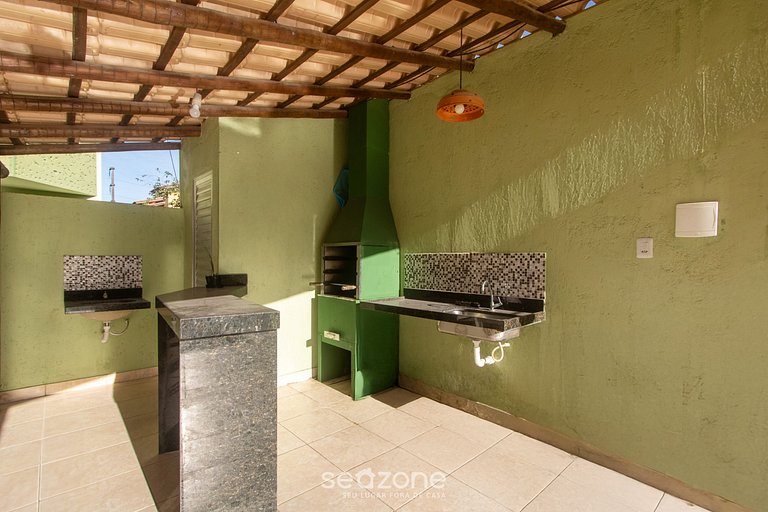 Apto em cond. c/ piscina a 850m da Praia - SRR0007