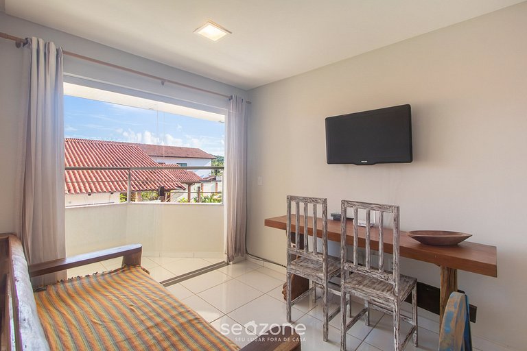 Apto em cond. c/ piscina a 850m da Praia - SRR0007