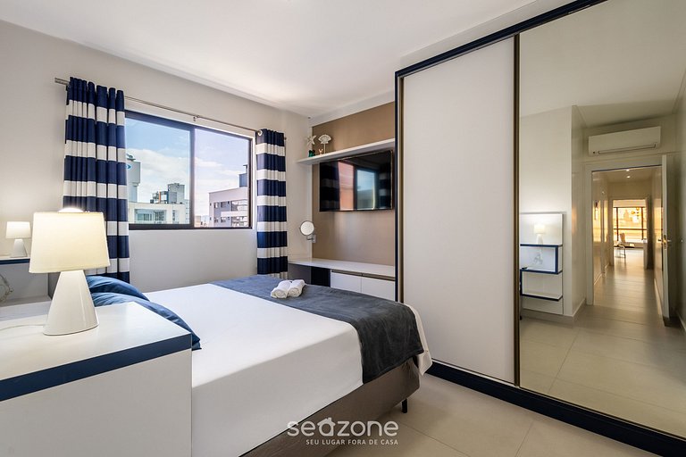 Apto c/ Churrasqueira a 450m da Praia NOH1302