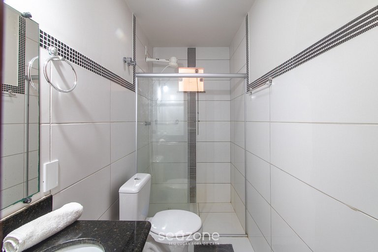 Apto em cond. c/ piscina a 850m da Praia - SRR0007